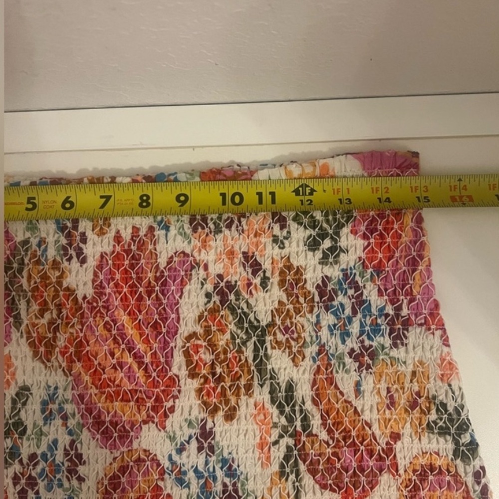 FARM RIO Floral Print Mini Skirt sz M NWOT - Picture 12 of 13